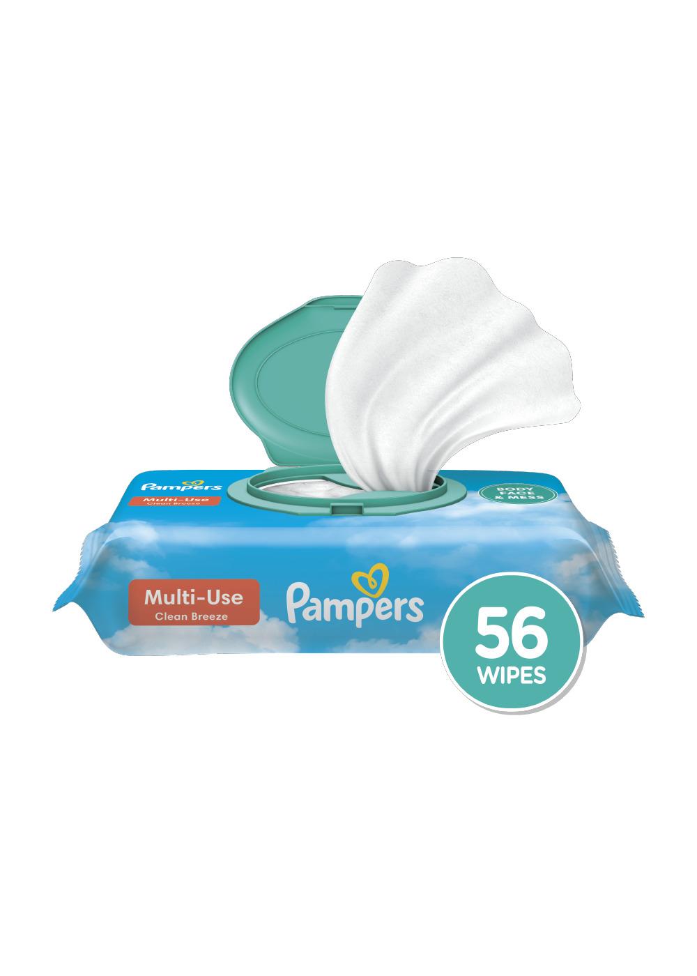 Pampers Multi-Use Baby Wipes - Clean Breeze; image 8 of 8