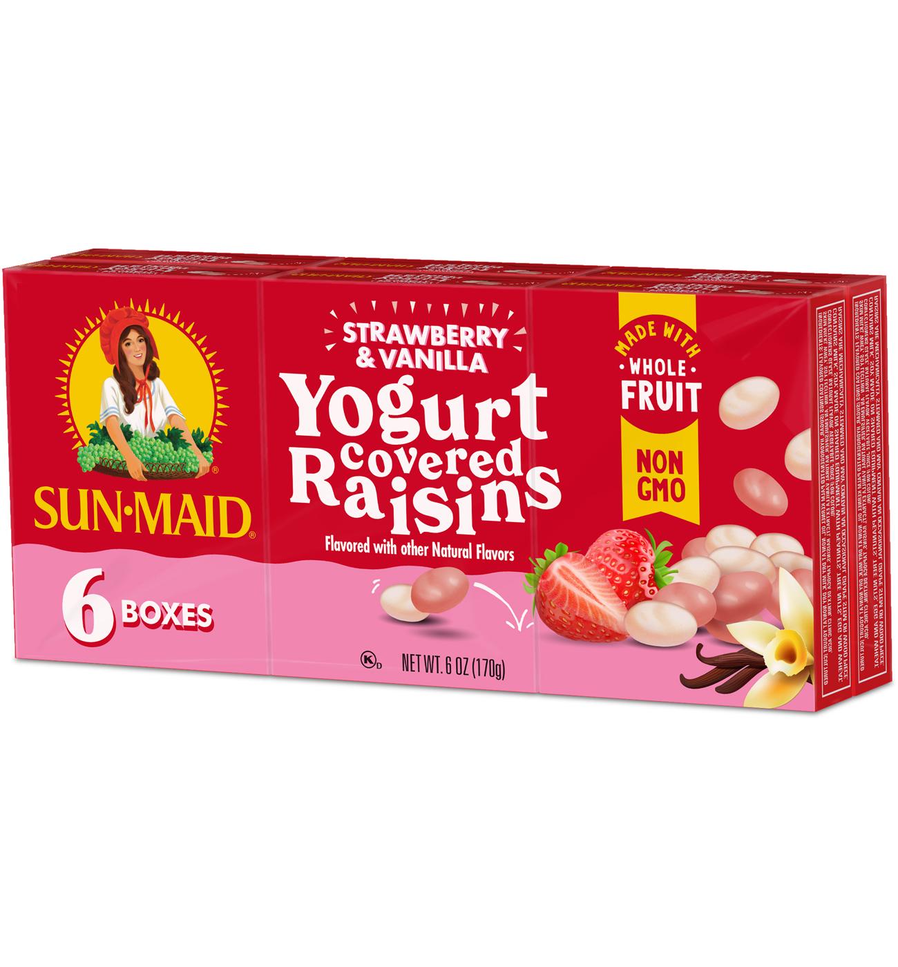 Sun-Maid Strawberry & Vanilla Yogurt Raisins; image 2 of 4