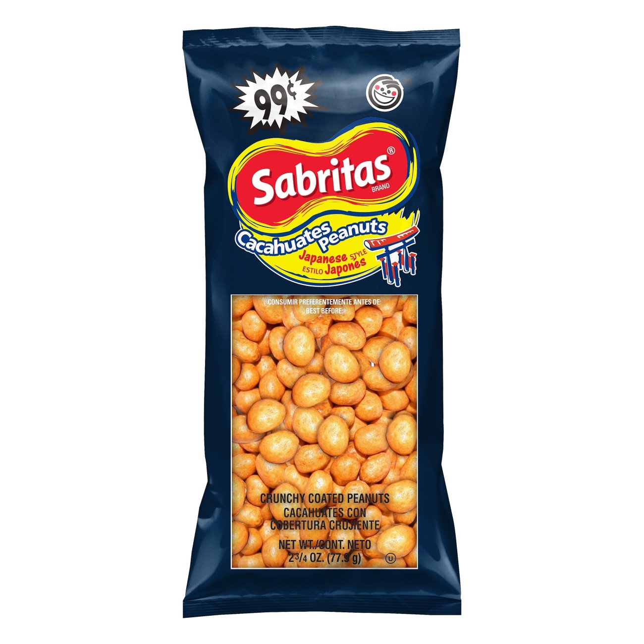 Sabritas Japanese Style Peanuts, 2.75 oz | Joe V's Smart Shop