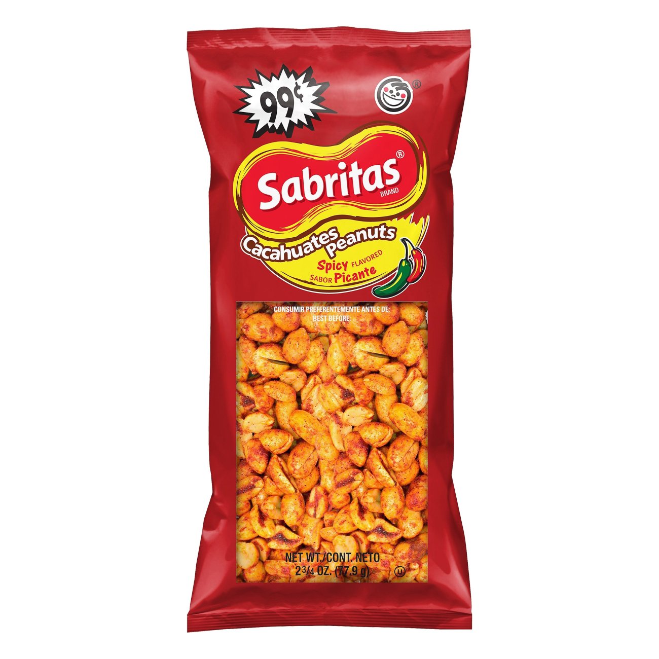 Sabritas Picante Spicy Peanuts, 2.75 oz | Joe V's Smart Shop | Low