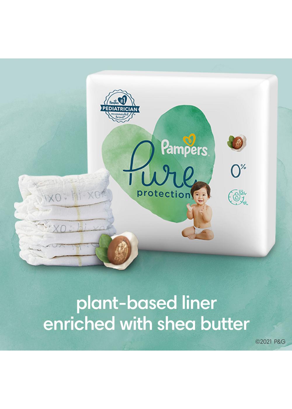 Pampers pure newborn sales diapers