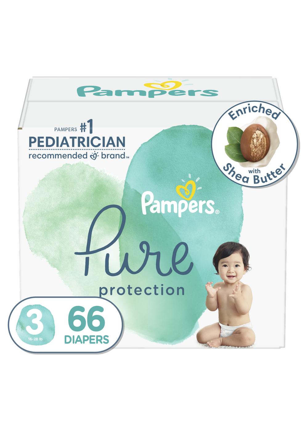 Pampers Pure Protection Diapers - Size 3; image 3 of 10