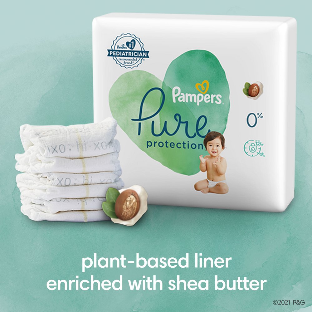 Pampers Pure Protection Diapers - Size 4 - Shop Diapers at H-E-B