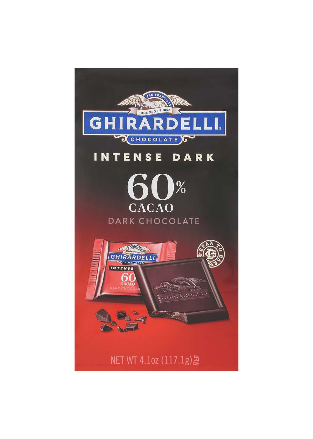 Ghirardelli Intense Dark 60% Cacao Dark Chocolate Squares; image 1 of 4