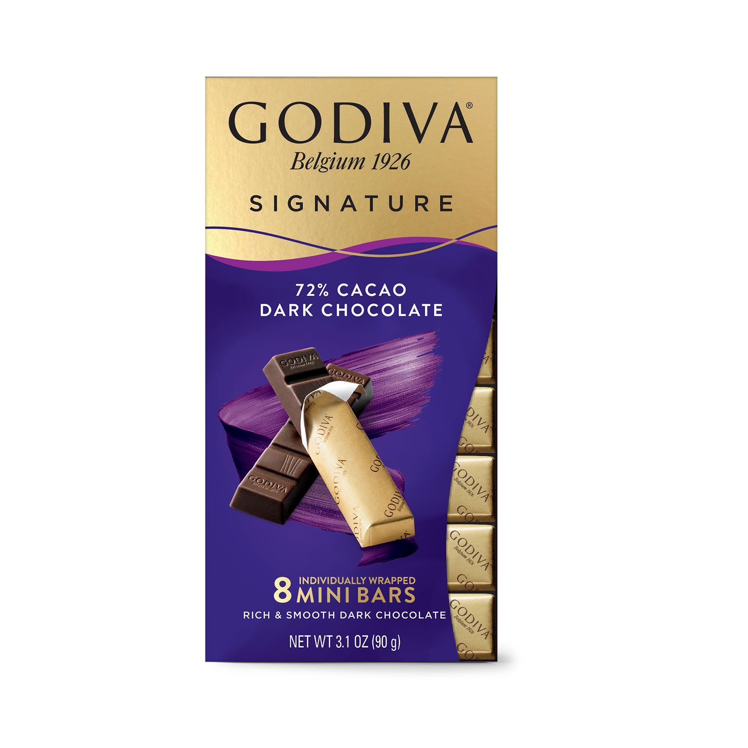 godiva-signature-72-cacao-dark-chocolate-mini-bars-shop-candy-at-h-e-b