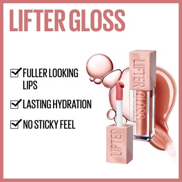 Maybelline Lifter Gloss with Hyaluronic Acid - Reef