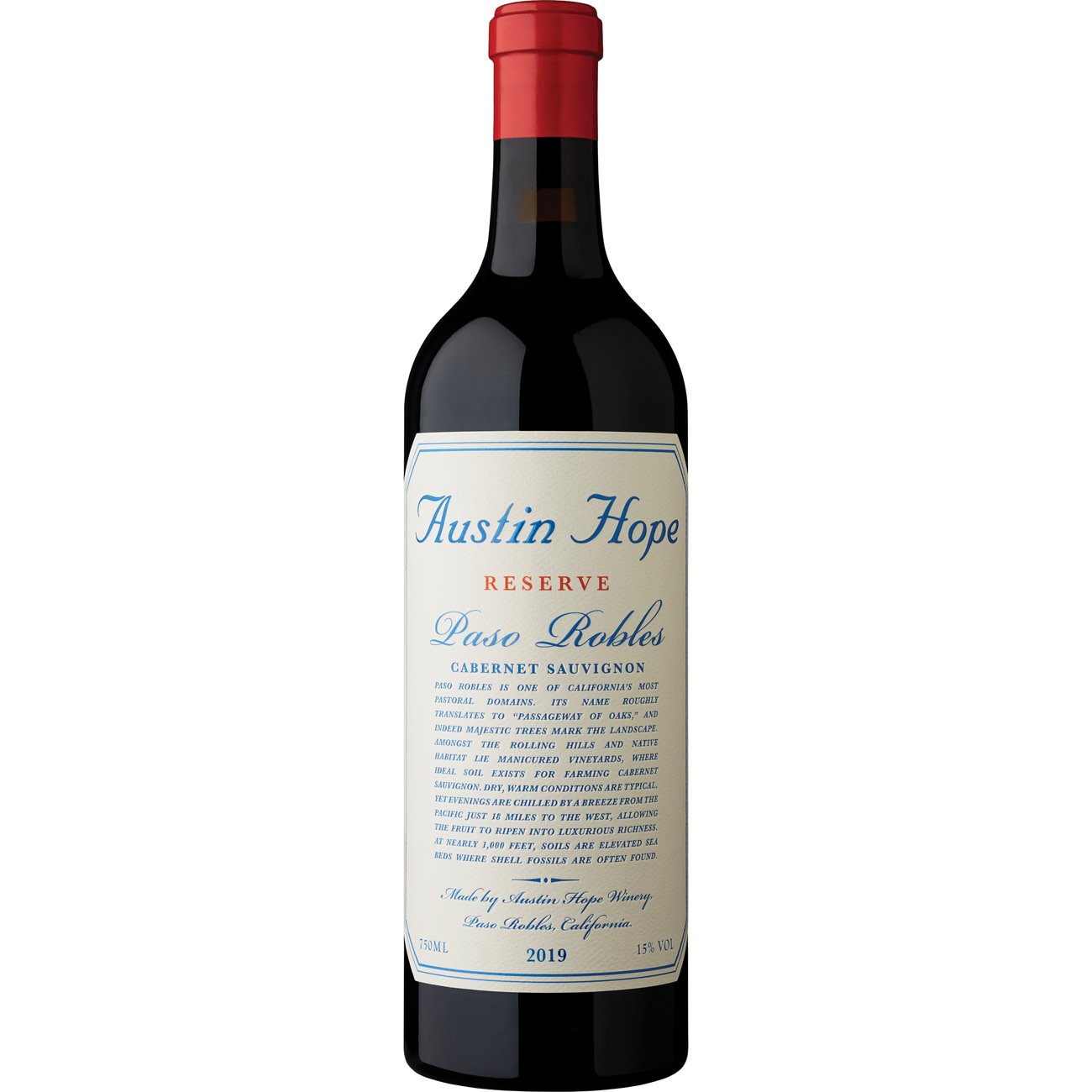 Austin Hope Reserve Sauvignon California Red Wine Shop Wine