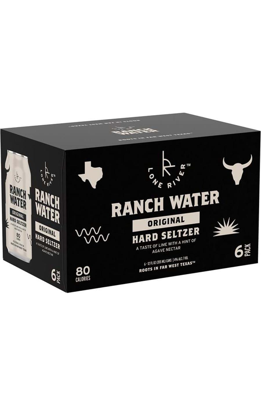 Lone River Original Ranch Water Hard Seltzer 6 pk Cans; image 1 of 4