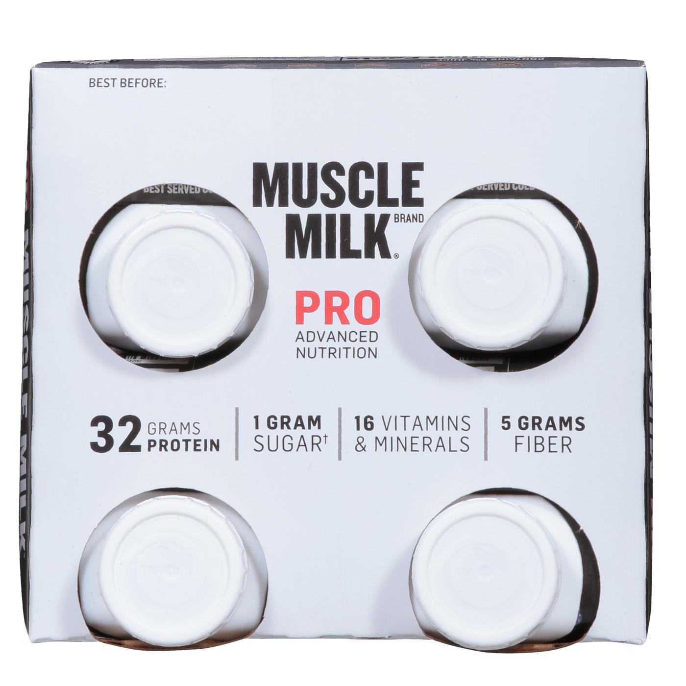 Muscle Milk 32g Protein Shakes 4 pk Cartons - Slammin' Strawberry; image 4 of 5