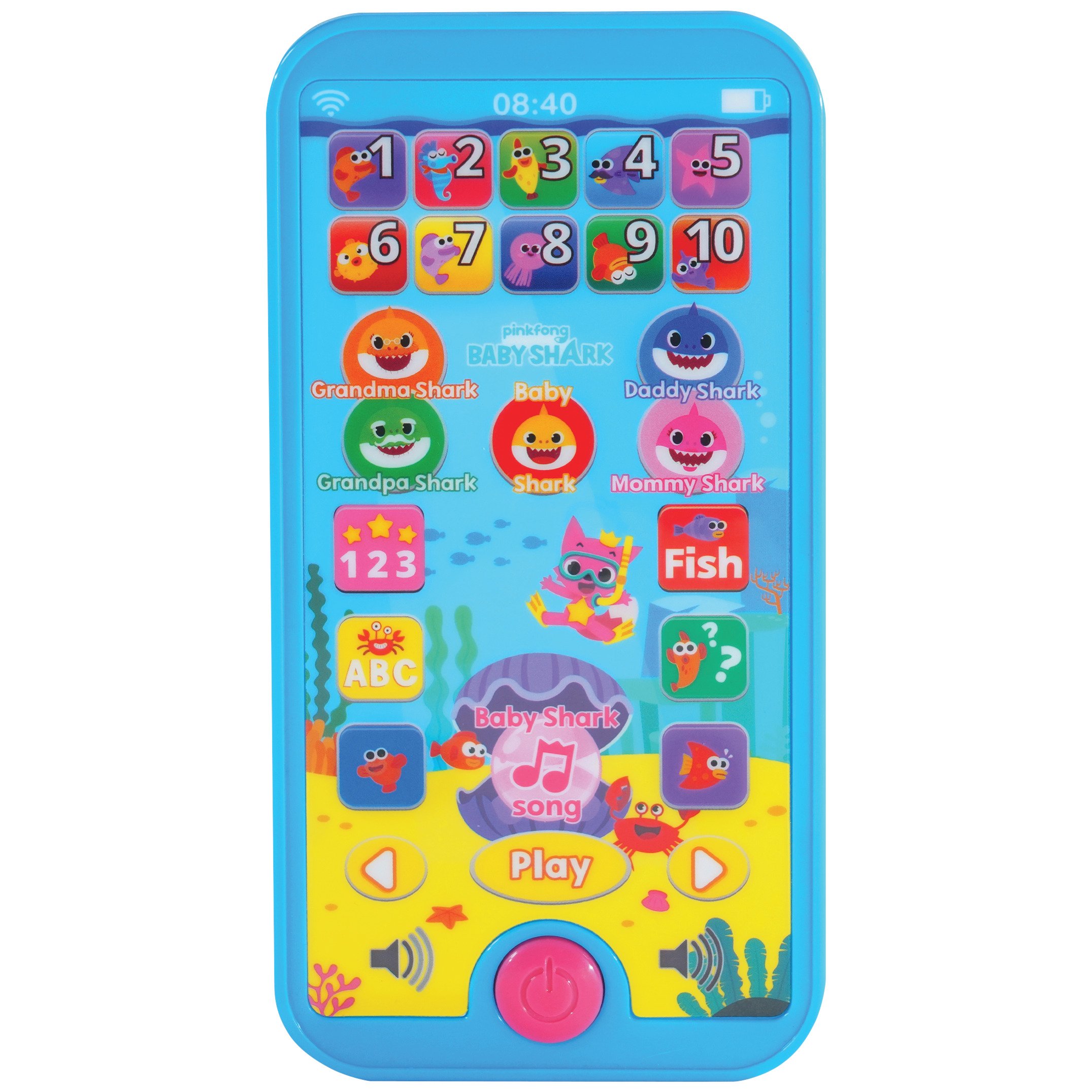 Pinkfong Baby Shark Blue Smartphone - Shop Baby Toys at H-E-B