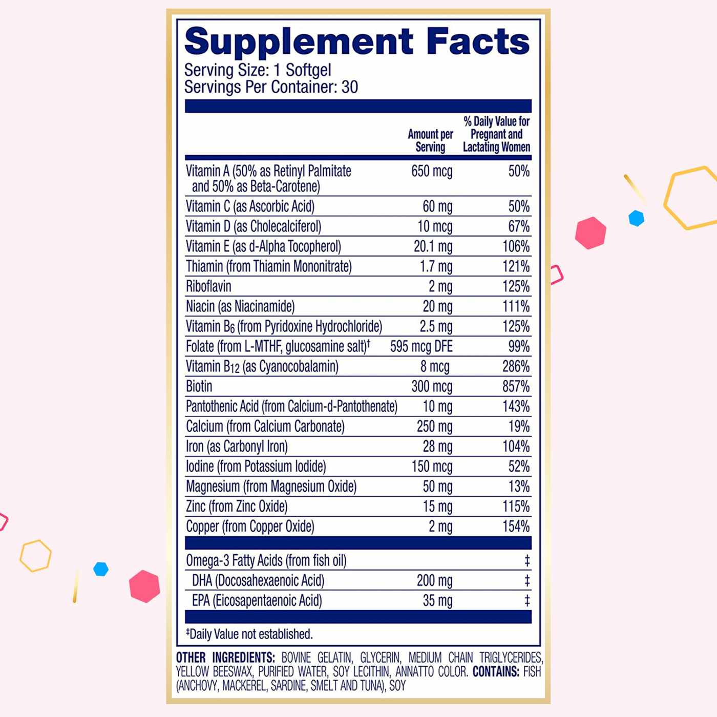 Enfamil Prenatal Vitamin & Mineral Supplement for Women; image 3 of 8