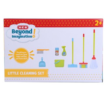 H-E-B Beyond Imagination! Little Cleaning Playset, 8 pc