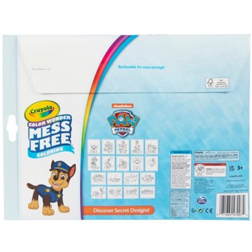 Crayola Paw Patrol Color Wonder Mess Free Coloring Kit