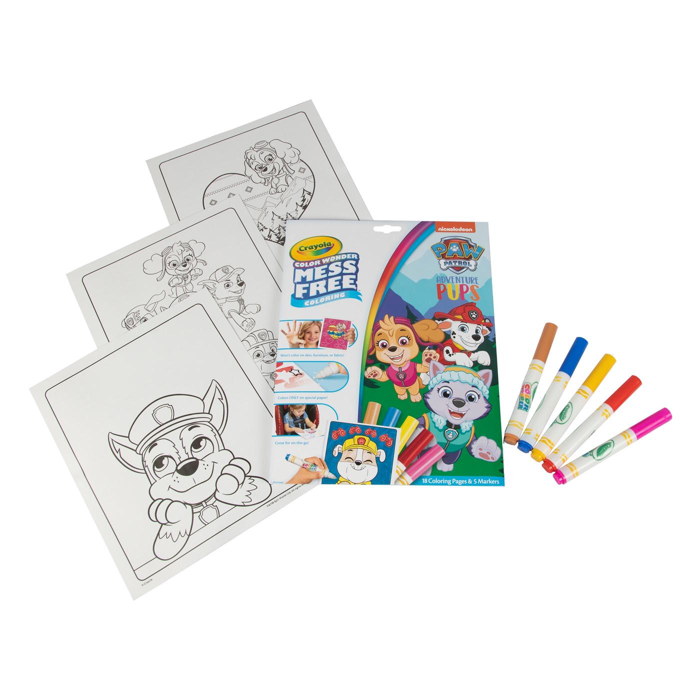 Crayola Paw Patrol Color Wonder Mess Free Coloring Kit - Shop Books ...