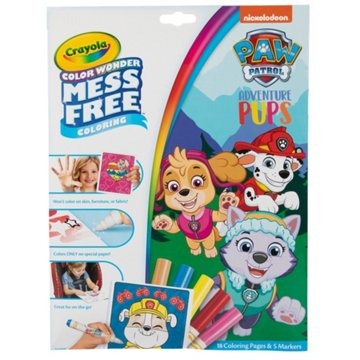 Crayola Paw Patrol Color Wonder Mess Free Coloring Kit