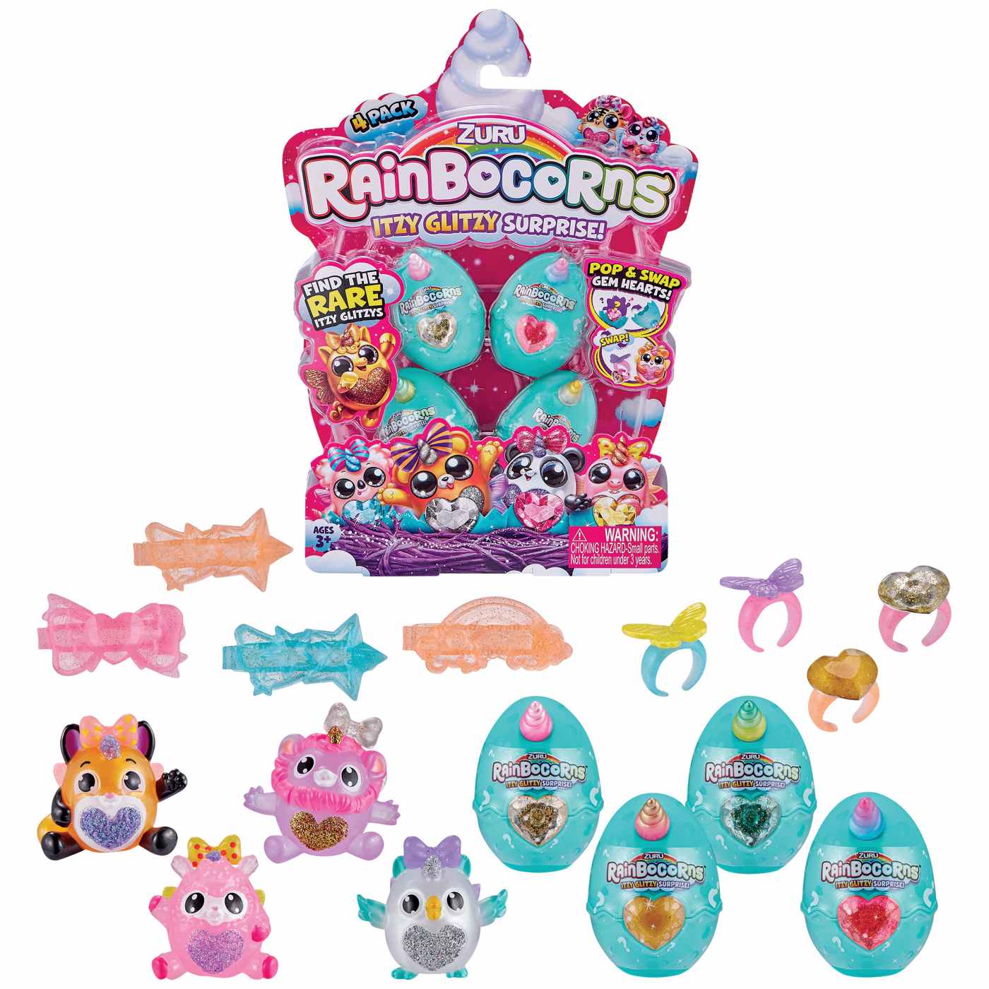 Zuru Rainbocorns Itzy Glitzy Collectible Surprise Eggs; image 1 of 2