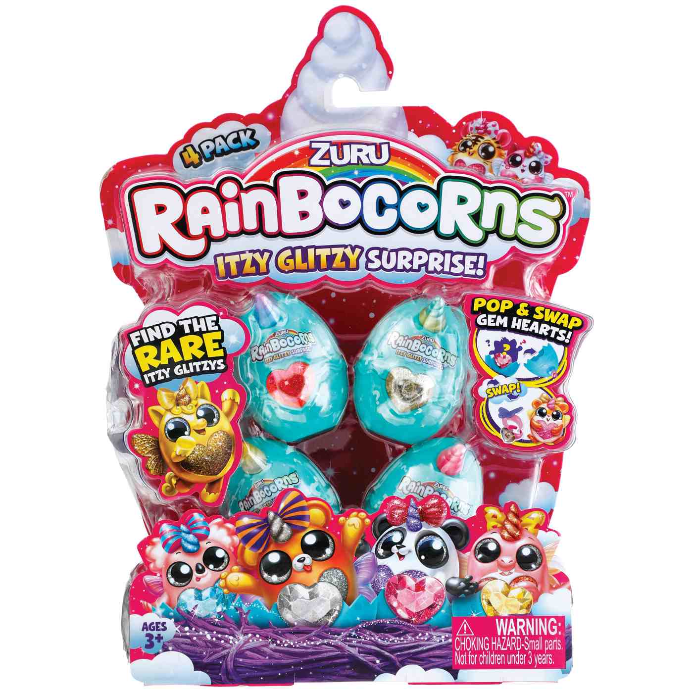 Zuru Rainbocorns Itzy Glitzy Collectible Surprise Eggs; image 2 of 2