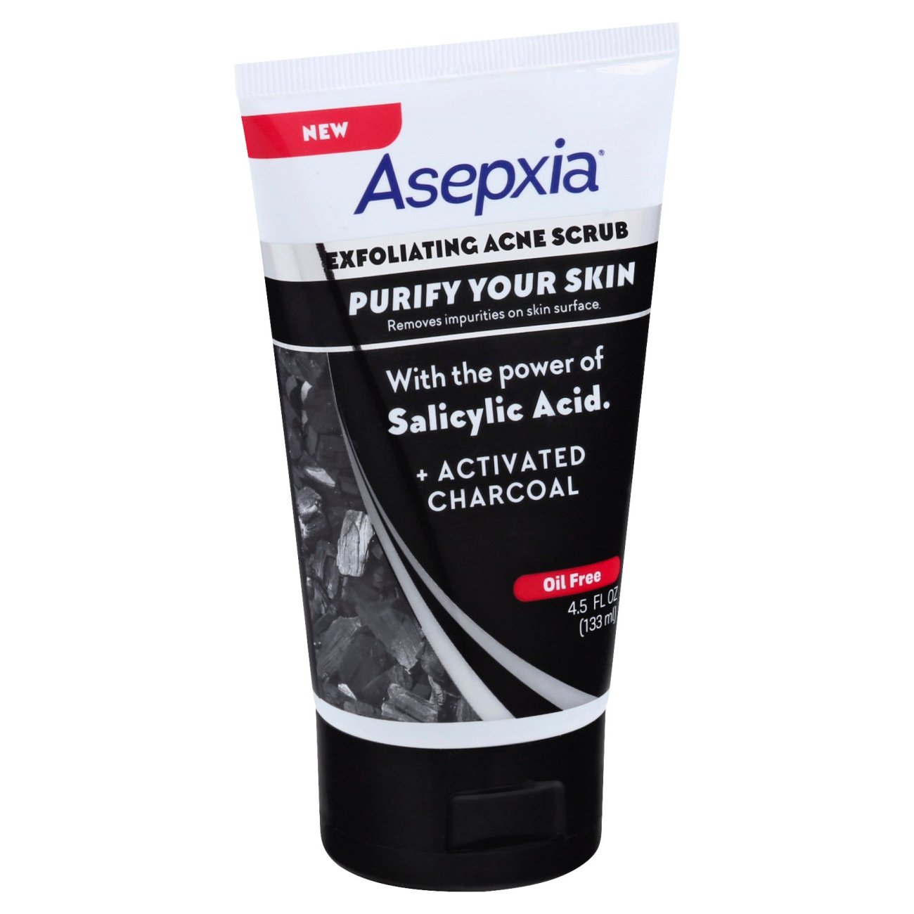 Asepxia Exfoliating Acne Charcoal Scrub Shop Facial Cleansers