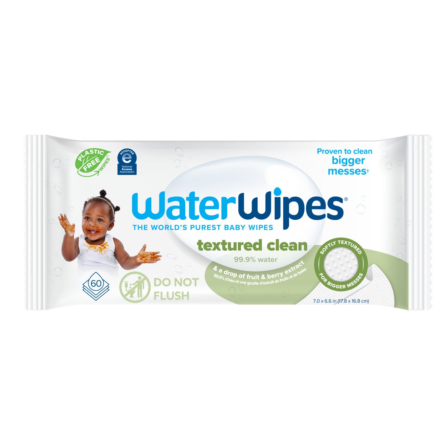 WaterWipes Baby Wipes, 4 Pack