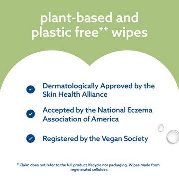 WaterWipes Sensitive+ Baby & Toddler Wipes, 99.9% Water - Unscented