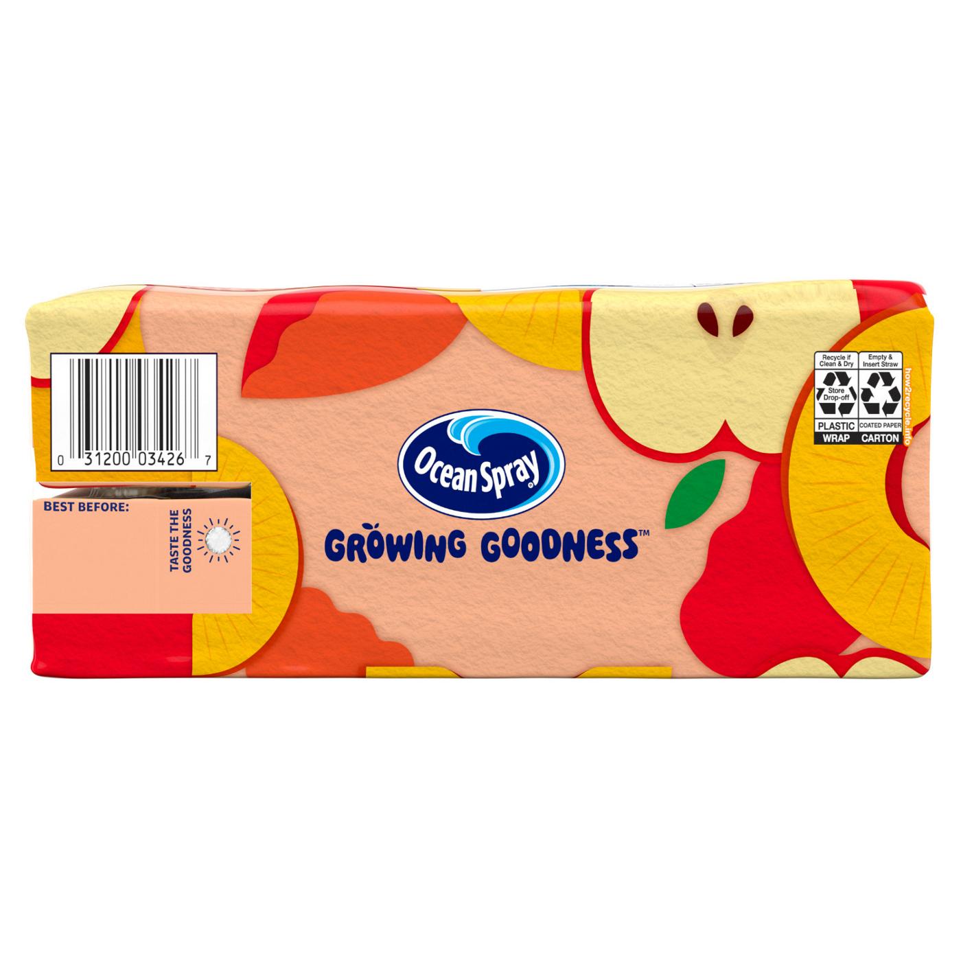 Ocean Spray Growing Goodness Juice Boxes - Feelin' Peachy; image 3 of 7