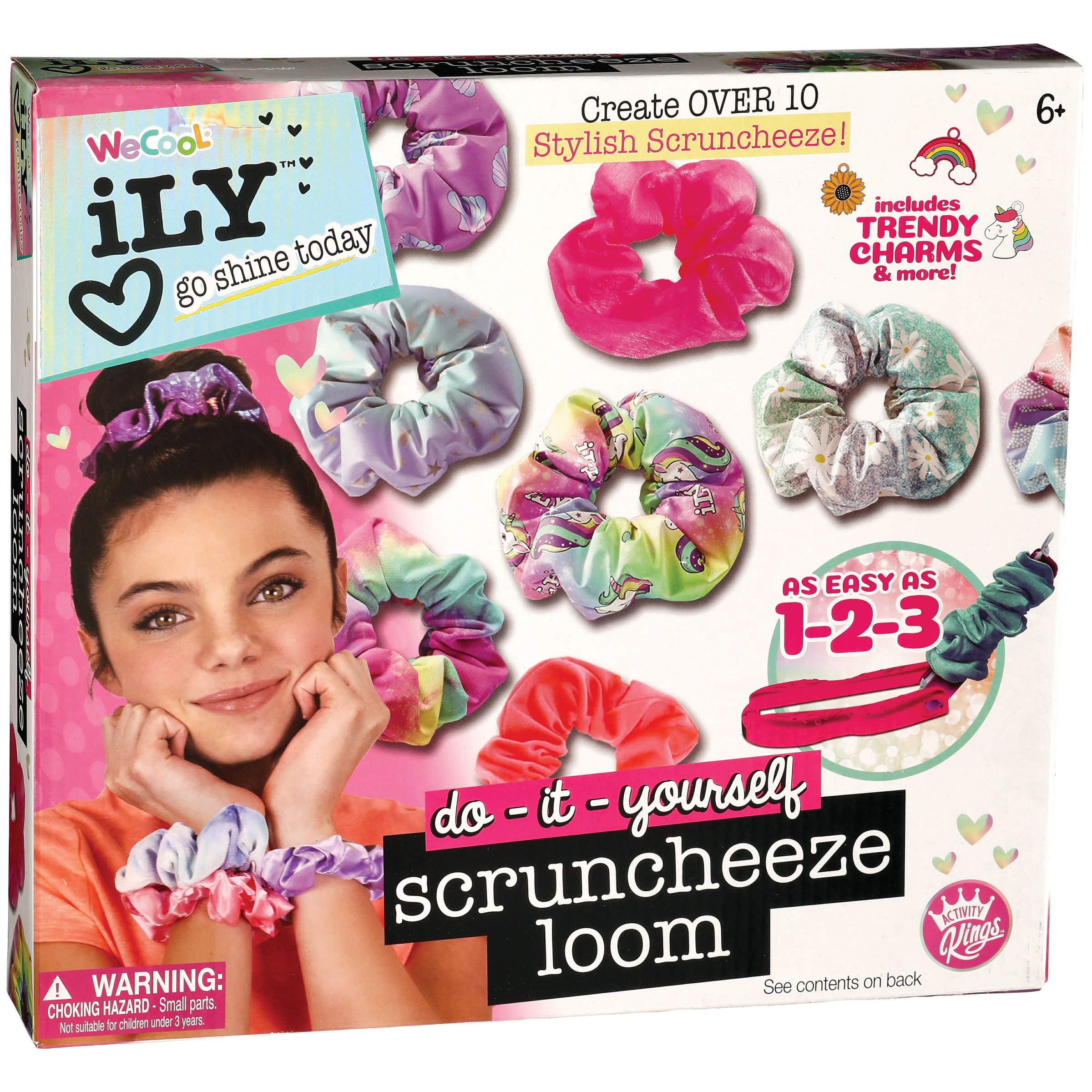 Activity Kings iLY DIY Scruncheeze Loom Activity Kit - Shop Kits 