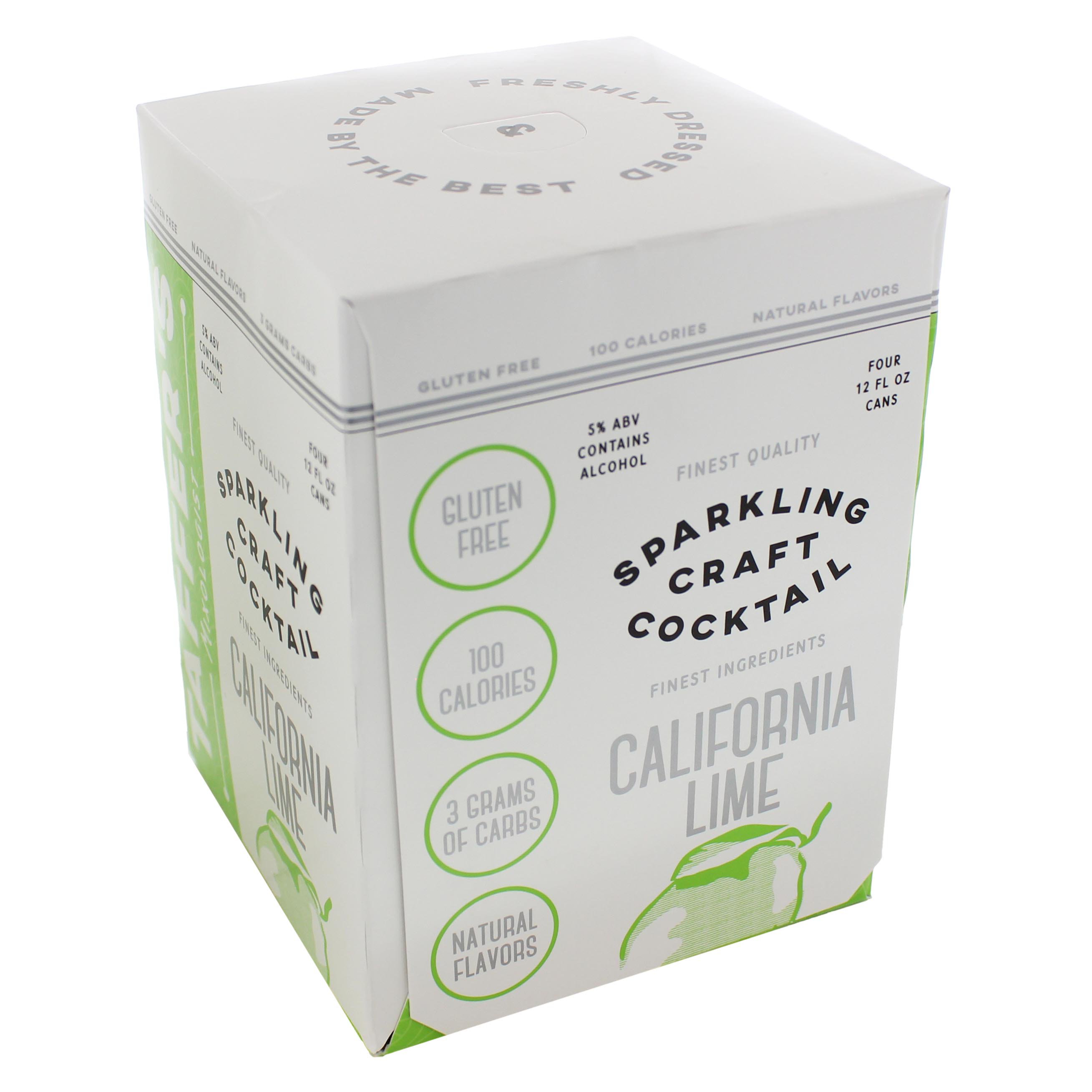 Taffer's Mixologist California Lime Sparkling Cocktail 12 oz Cans