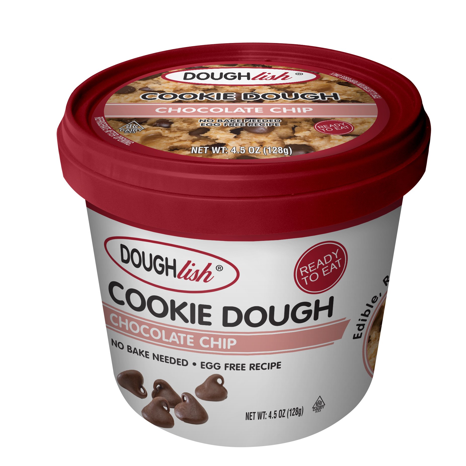 Doughlish Edible Cookie Dough Chocolate Chip Shop Baking Mixes at HEB