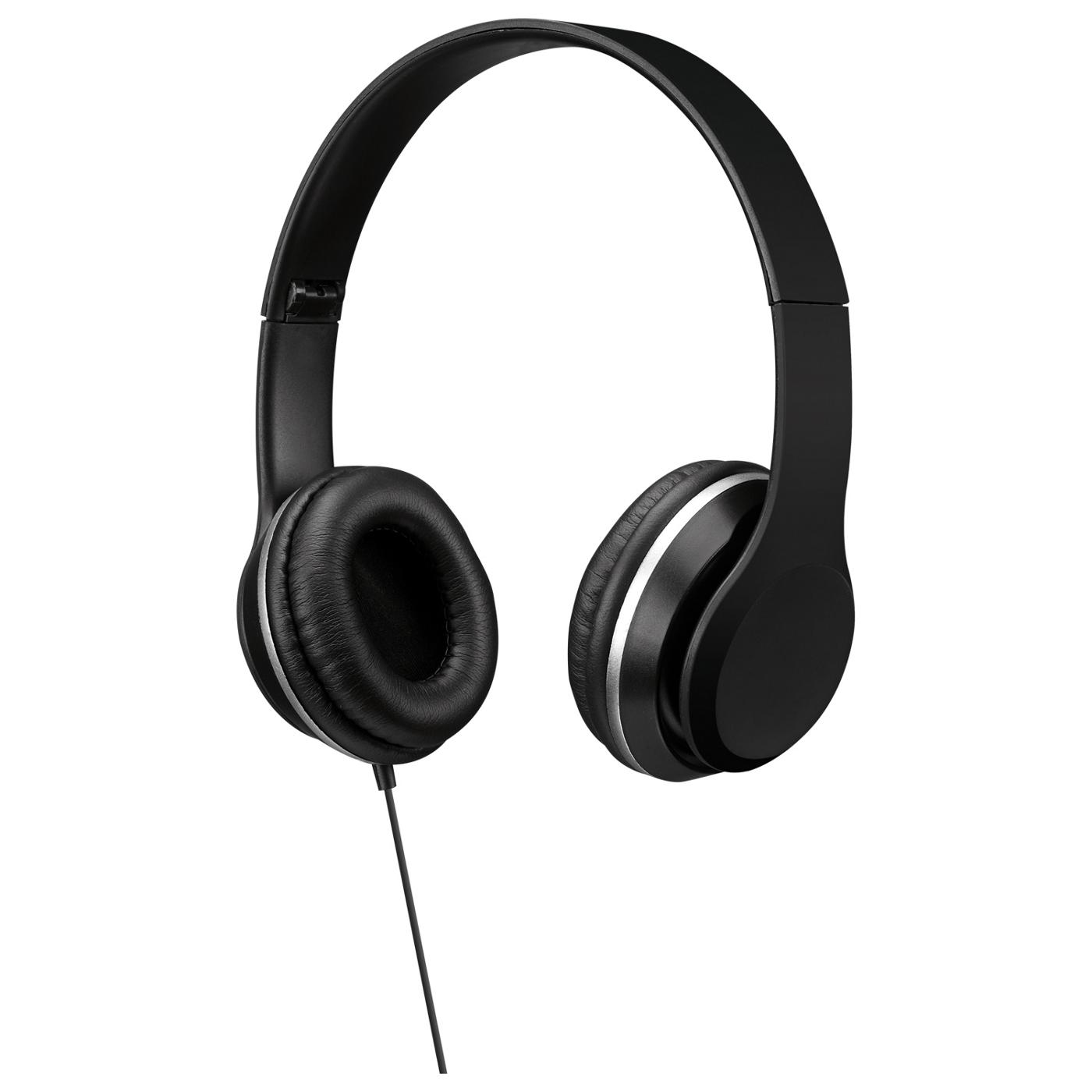 iLive Wired Stereo Headphones - Black; image 3 of 4