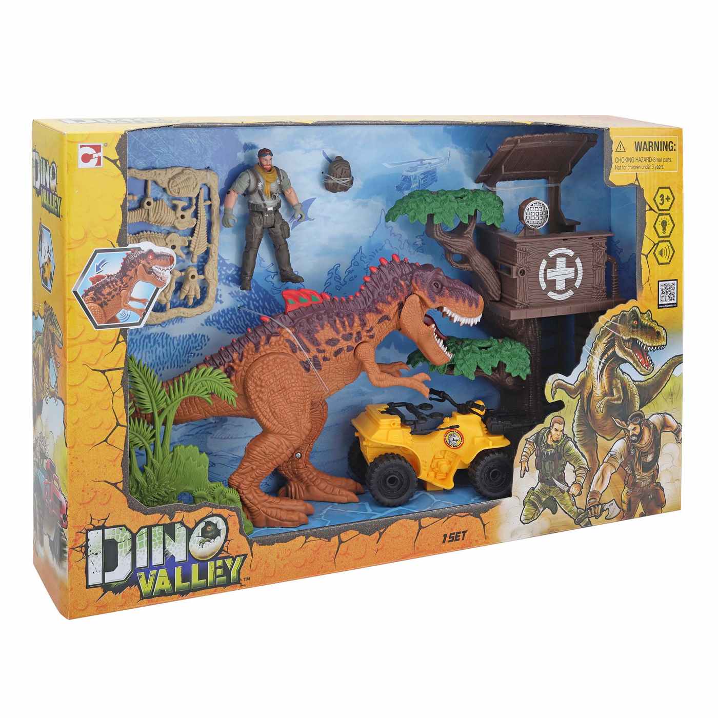 Dino Valley Treehouse Assault Playset; image 2 of 2