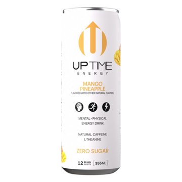 UPTIME Zero Sugar Energy Drink - Mango Pineapple