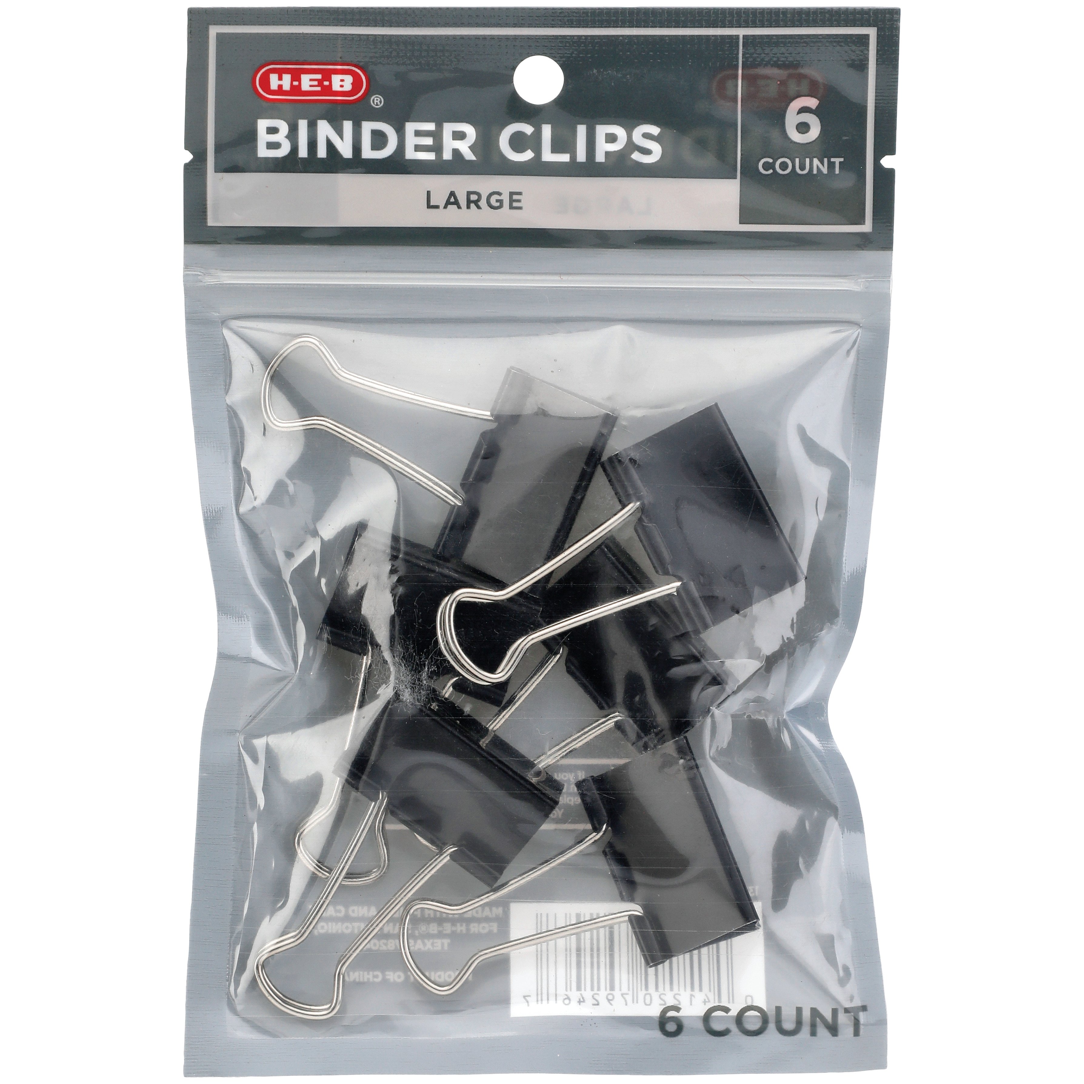 Binder Clips - Large