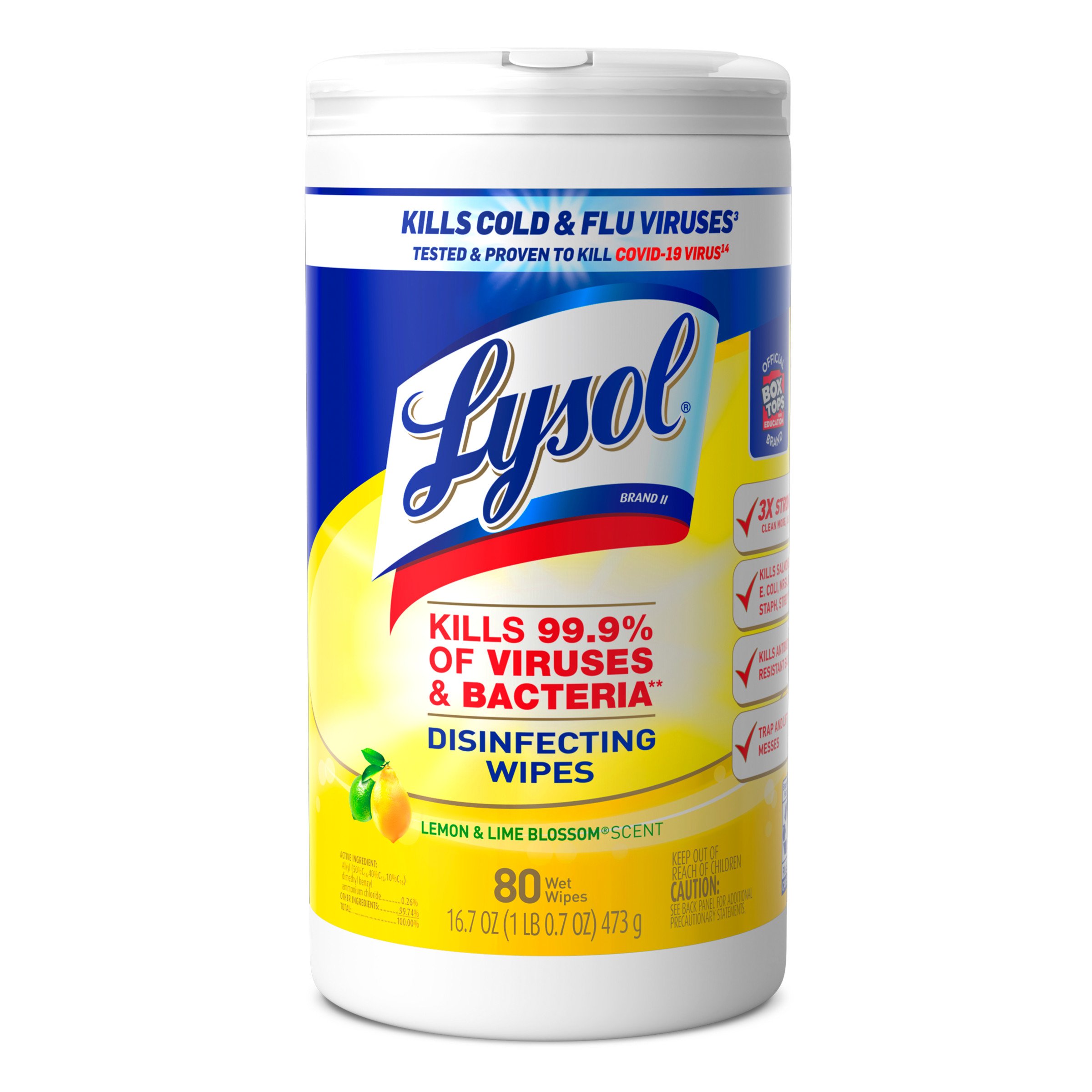 Lysol Disinfecting Wipes Lemon & Lime Blossom Shop All purpose