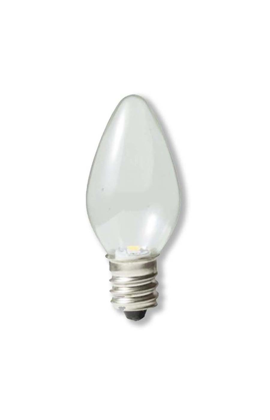 H-E-B C7 0.8-Watt Clear LED Night Light Bulbs; image 2 of 2