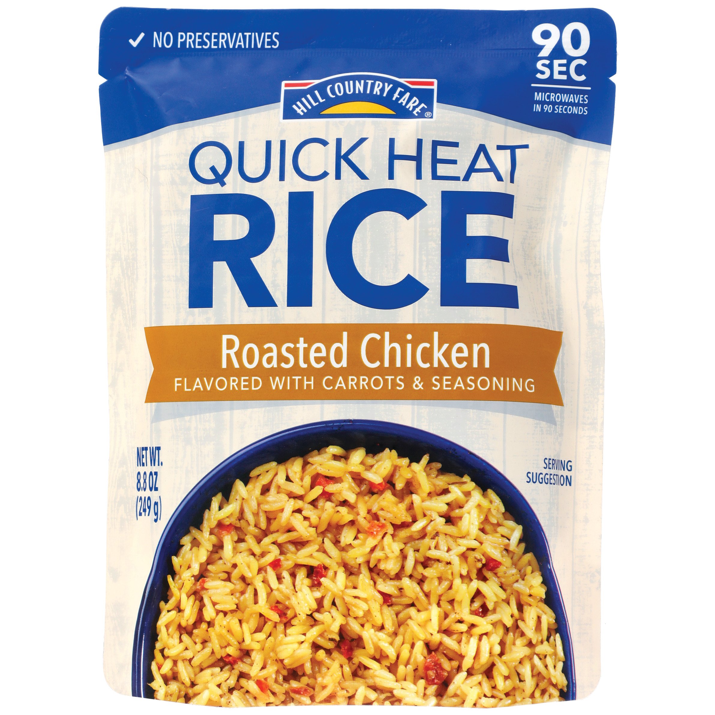 Hill Country Fare Quick Heat Roasted Chicken Rice - Shop Rice & grains ...