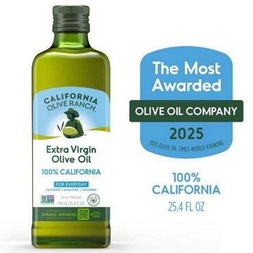 California Olive Ranch 100% Extra Virgin Olive Oil, 25.4 oz