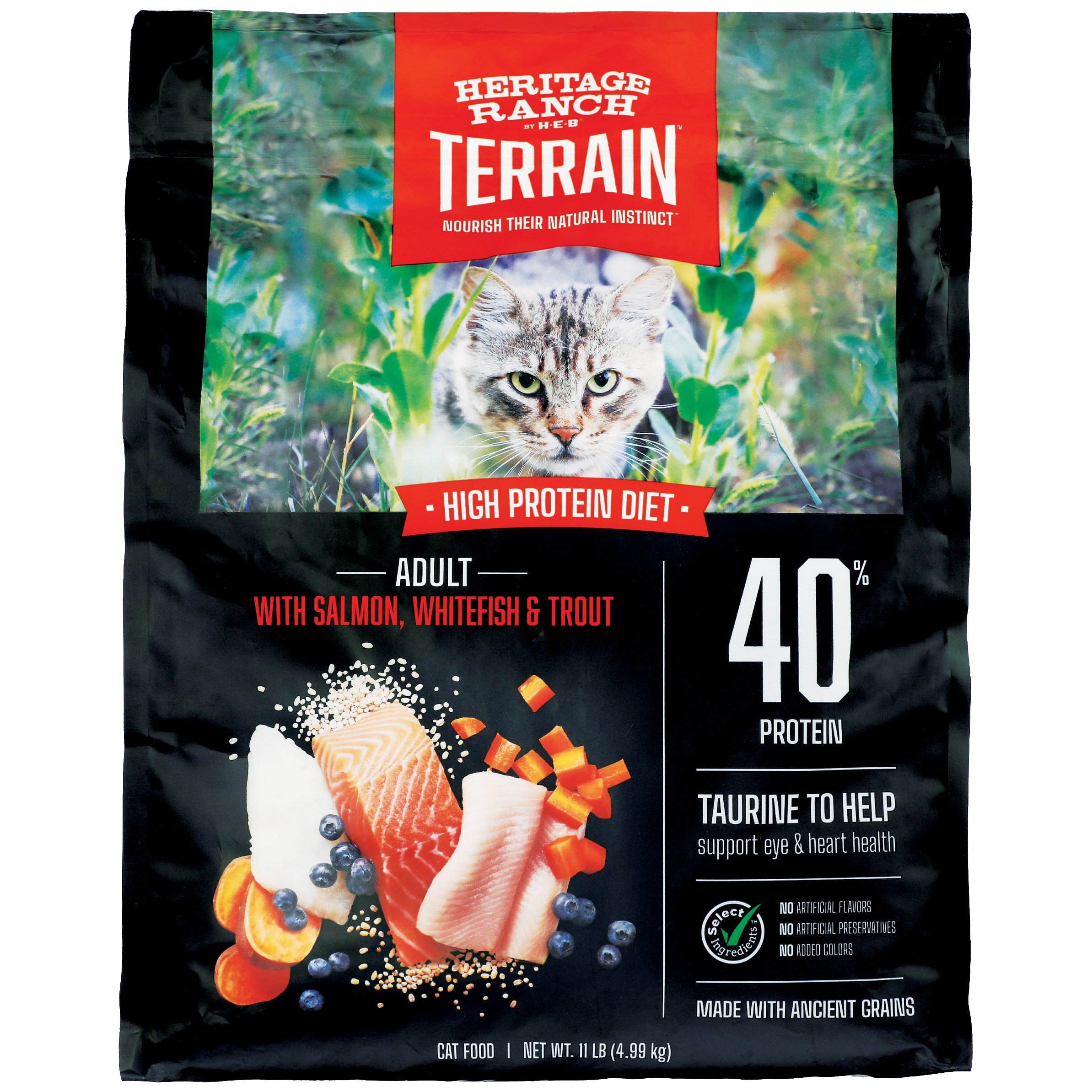 40 protein shop cat food