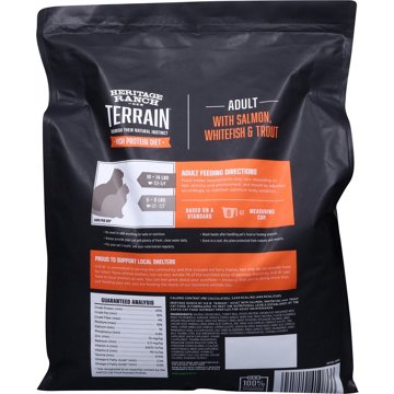 Heritage Ranch by H-E-B Terrain High Protein Diet Adult Dry Cat Food - Salmon, Whitefish & Trout