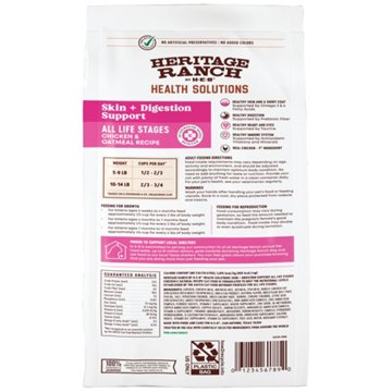 Heritage Ranch by H-E-B Skin + Digestion Support Adult Dry Cat Food - Chicken & Oatmeal