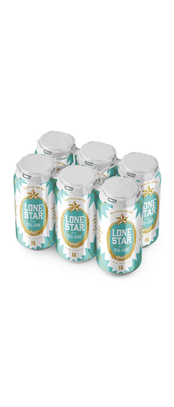 Lone Star Rio Jade Seasonal Beer 6 pk Cans; image 1 of 2