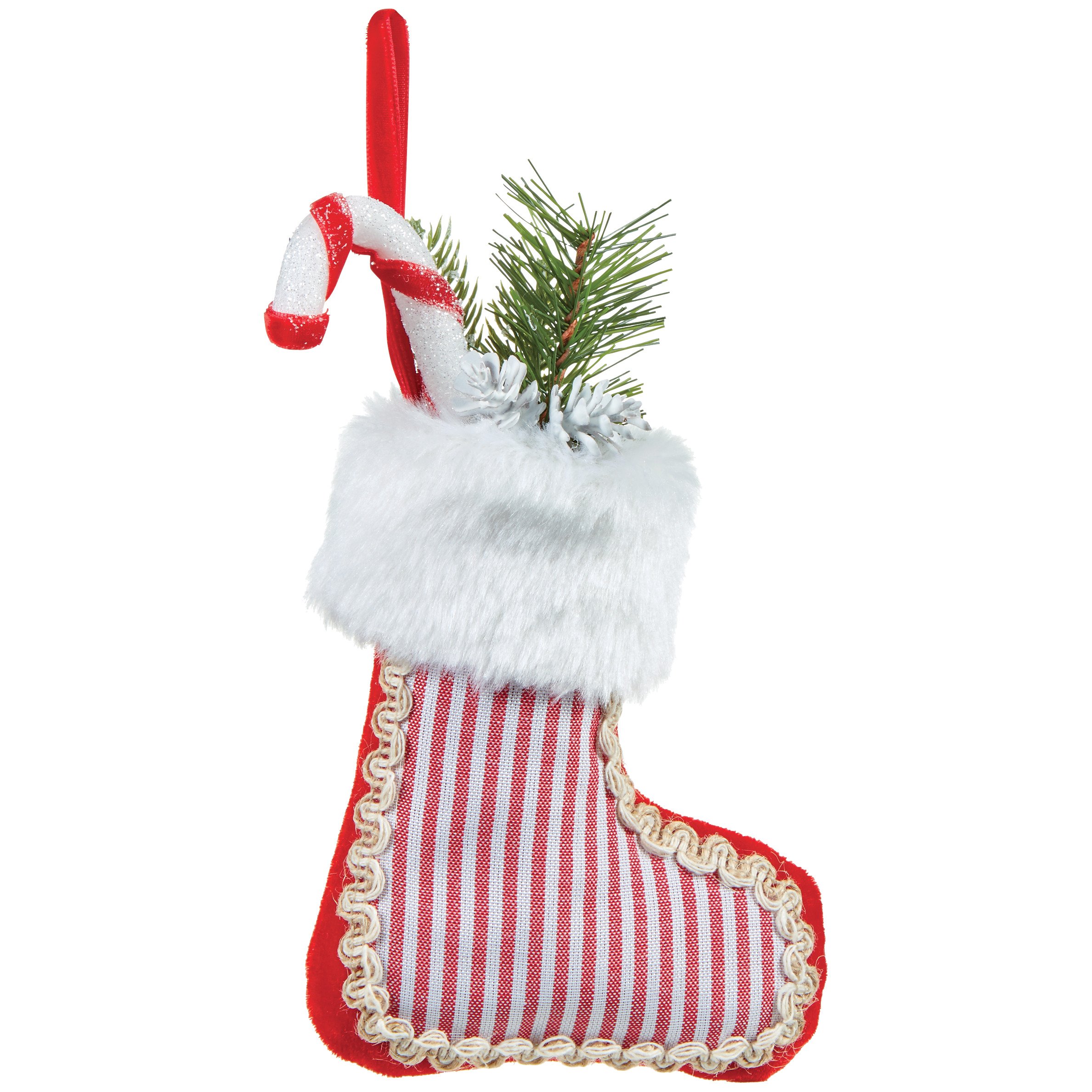 Thirty Fourth Main Filled Christmas Stocking Ornament Shop Seasonal Decor At H E B