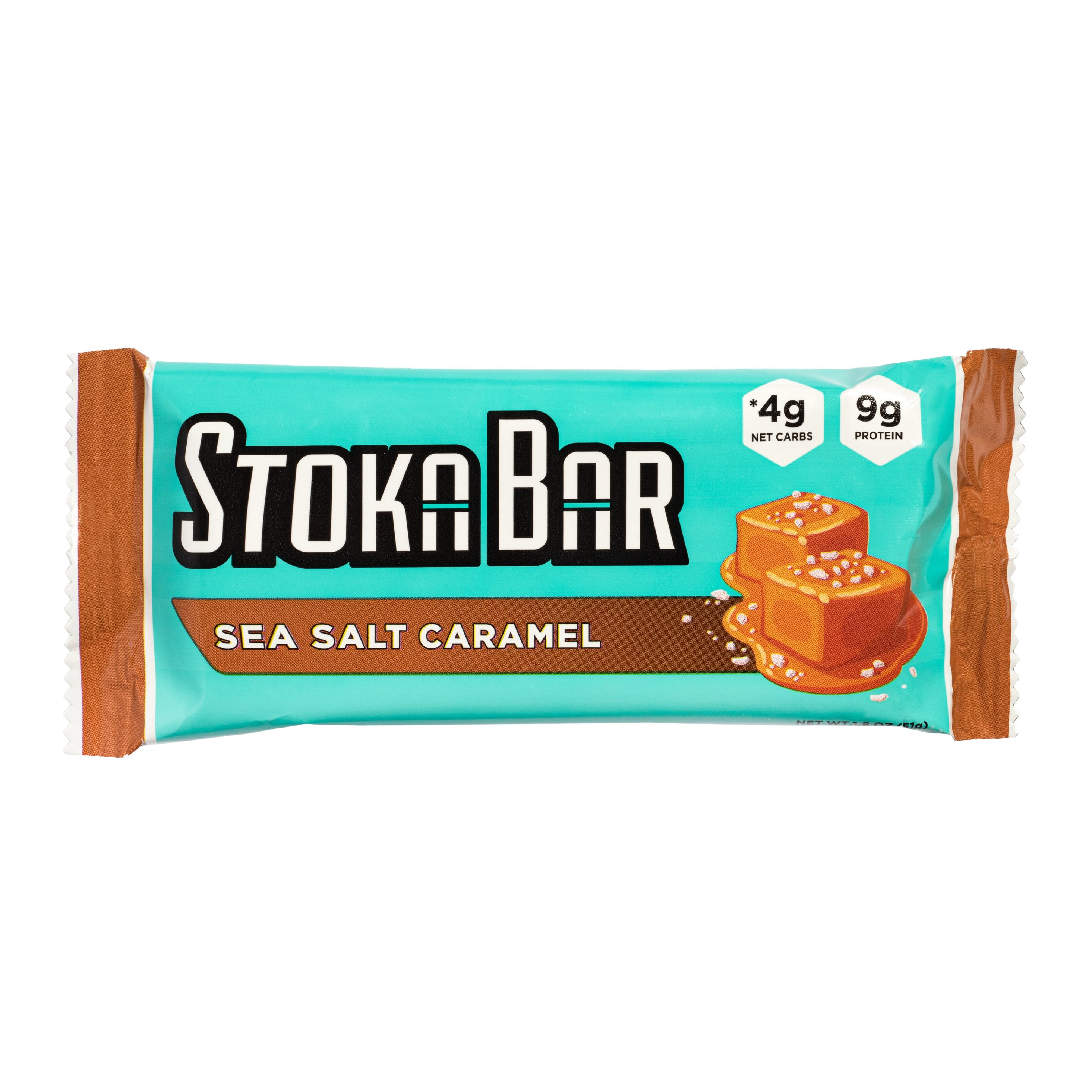 Stoka Bar Sea Salt Caramel Bar Shop Granola & Snack Bars at HEB