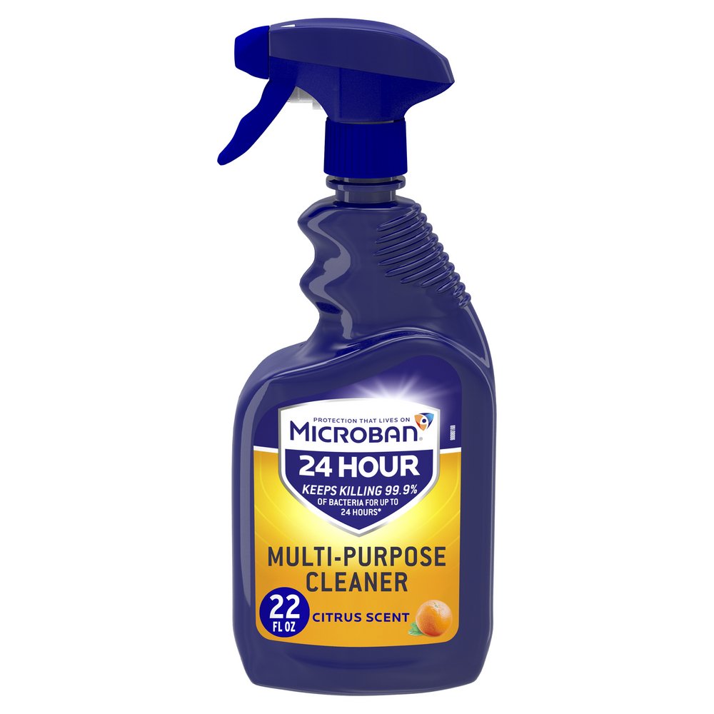 Microban Citrus 24 Hour MultiPurpose Cleaner and Disinfectant Spray