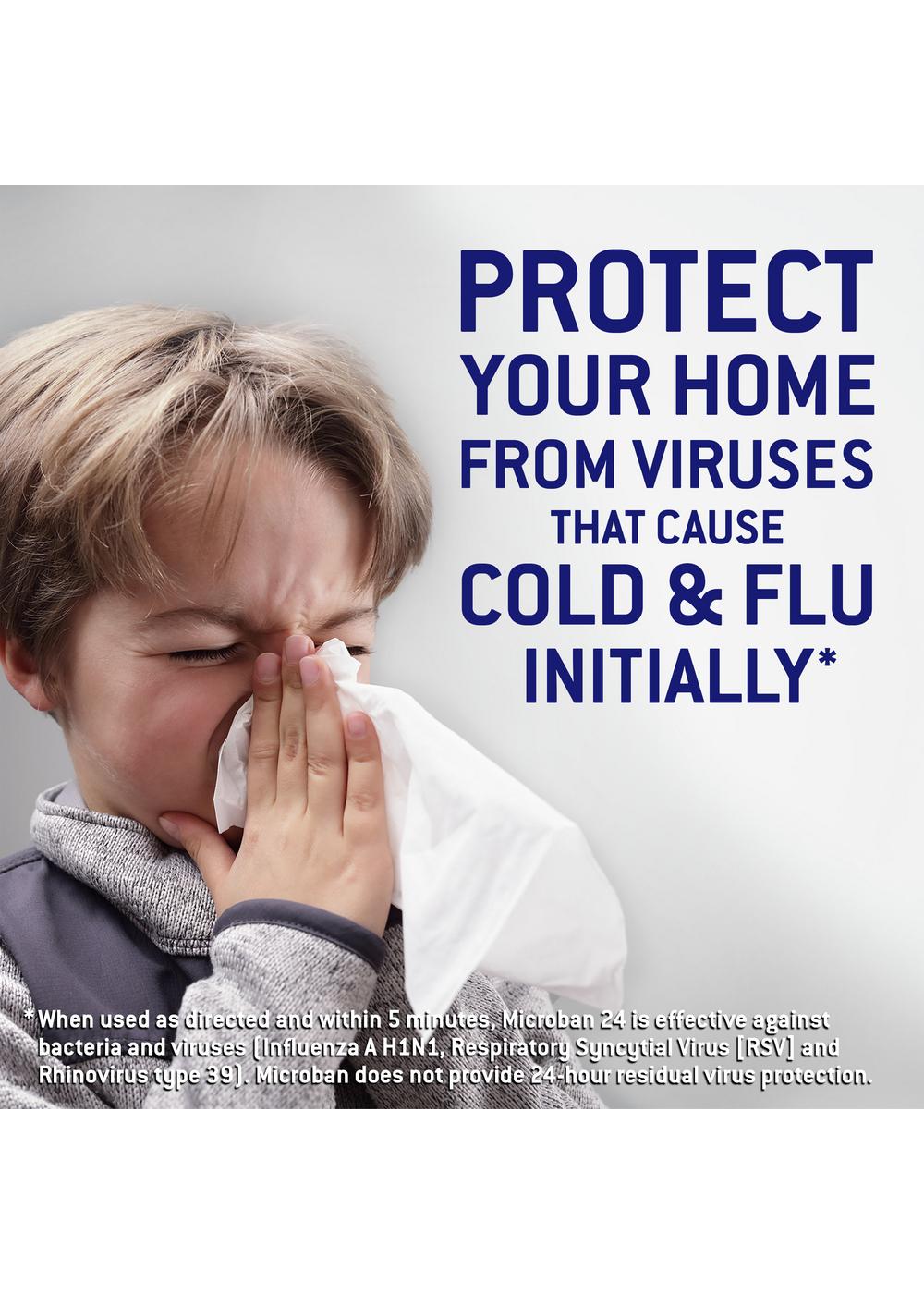 Microban Citrus 24 Hour MultiPurpose Cleaner and Disinfectant Spray Shop All Purpose Cleaners