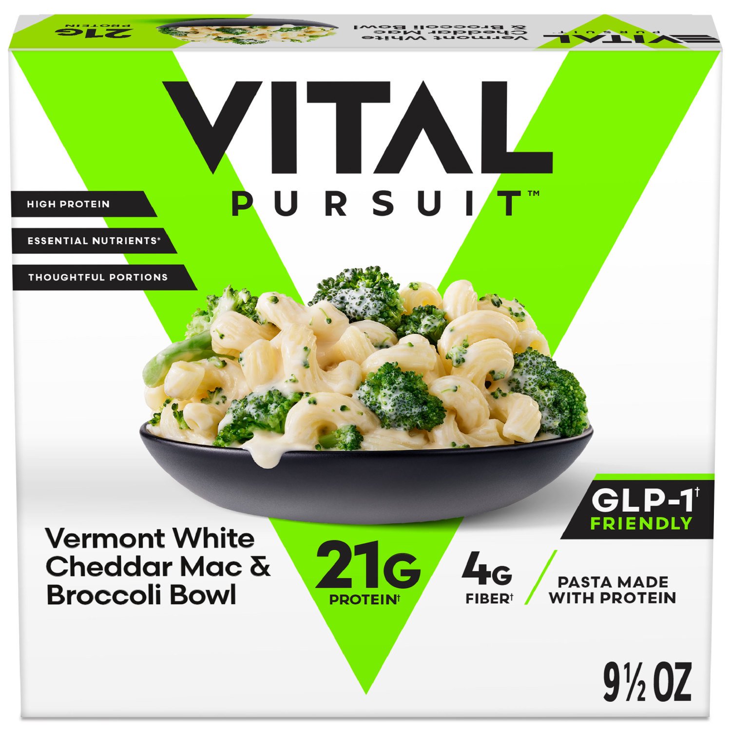 Vermont White Cheddar Mac & Broccoli Bowl