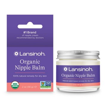 Lansinoh Organic Nipple Balm for Breastfeeding and Dry Skin