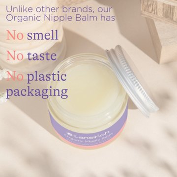 Lansinoh Organic Nipple Balm for Breastfeeding and Dry Skin