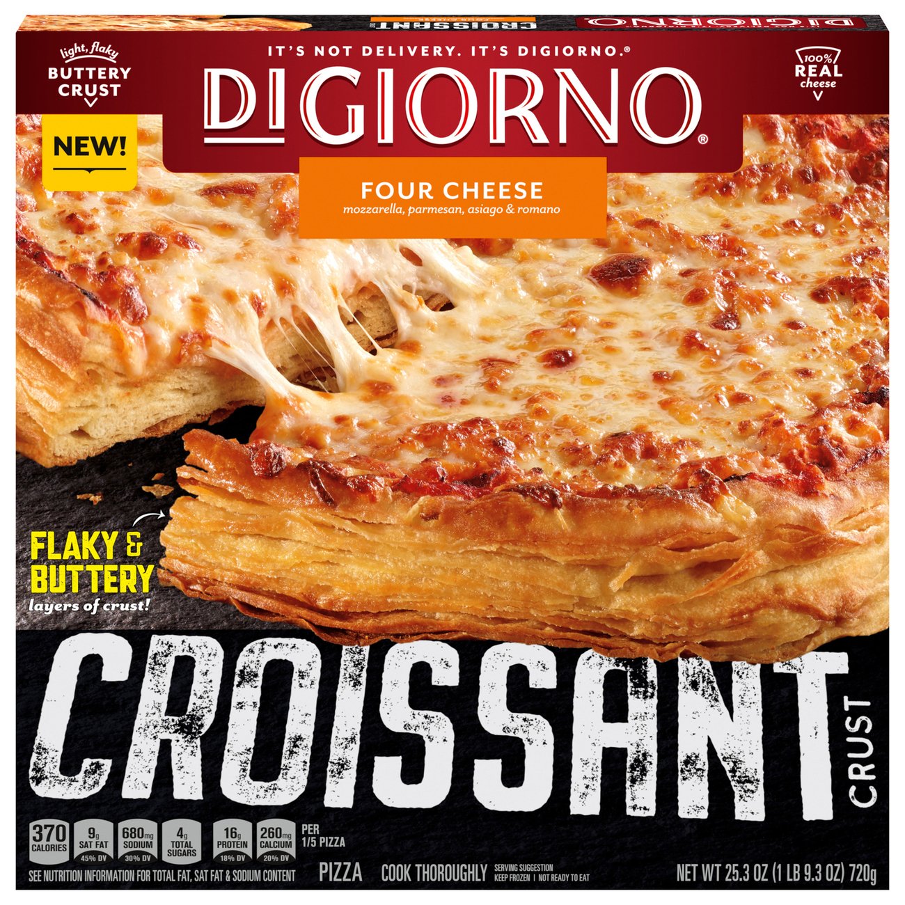 DiGiorno Four Cheese Croissant Crust Pizza Shop Pizza at HEB
