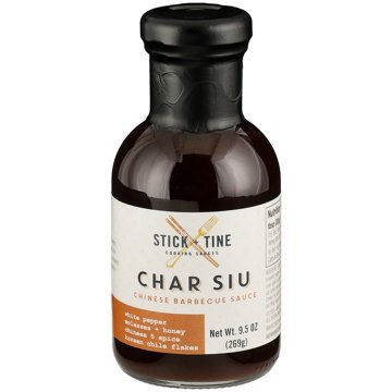 Stick + Tine Char Siu Chinese Barbecue Sauce, 9.5 oz