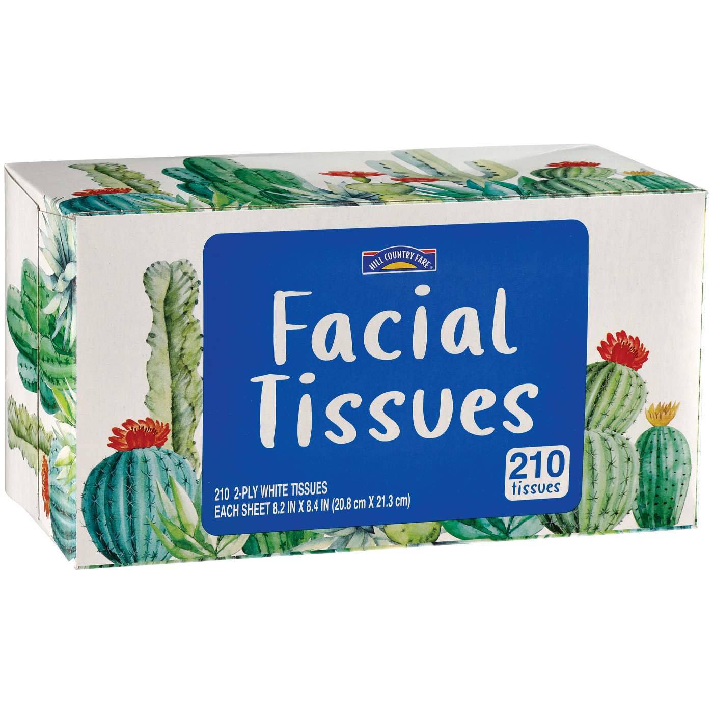 Hill Country Fare Facial Tissues; image 1 of 4